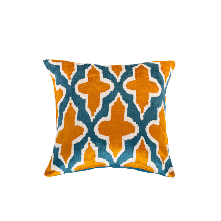 SILK CUSHION IKAT