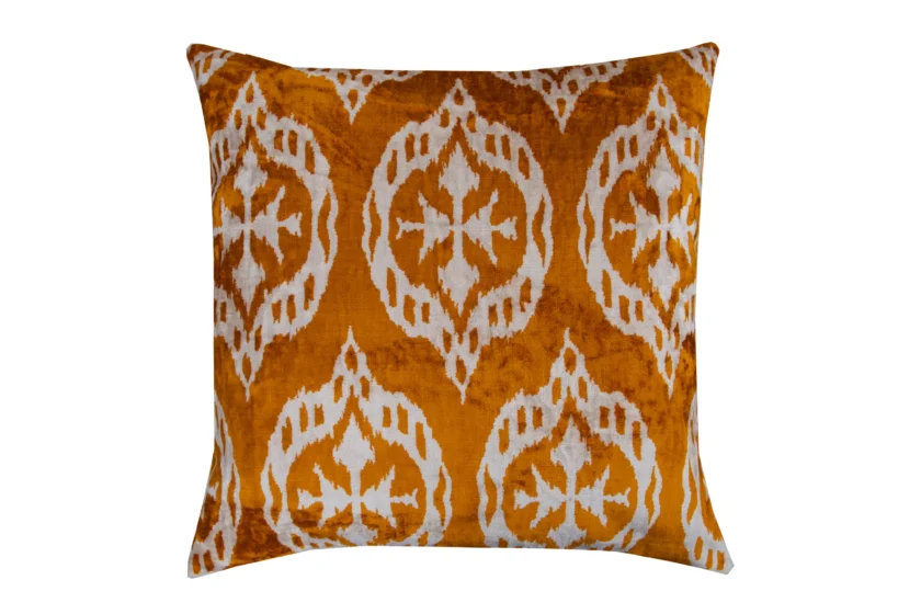 Handcrafted colorful velvet silk cushion - add luxury and color to your decor. Order now!