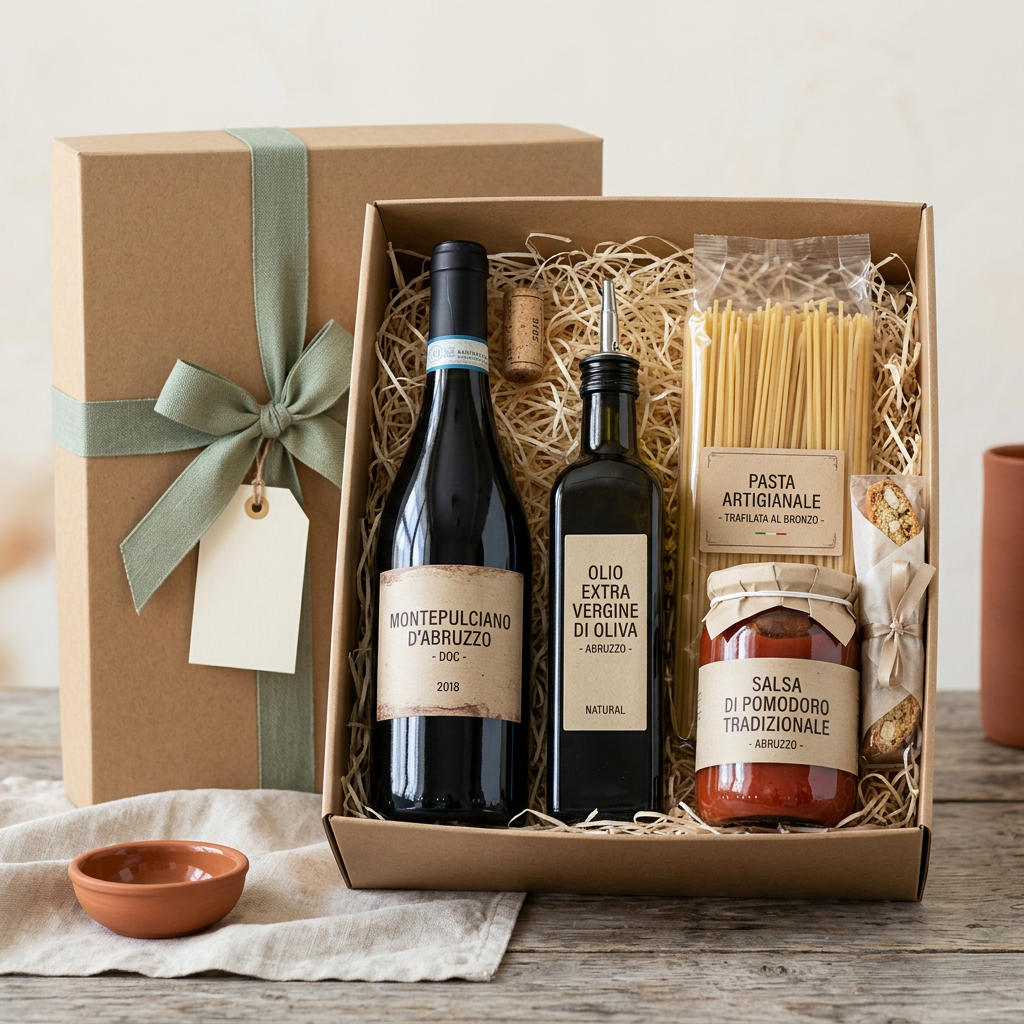 Large Gift Box Italian Wine & Gourmet Selection